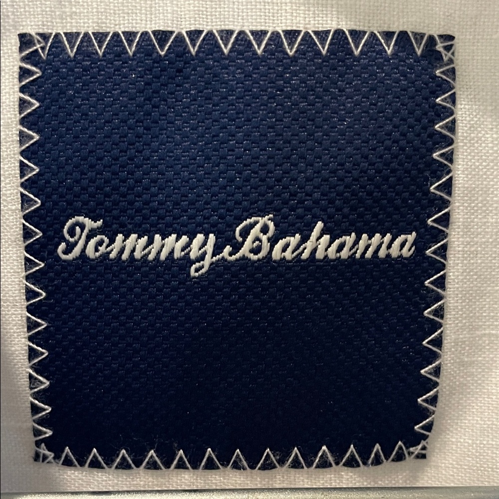 Tommy Bahama White Shirt with Multicolor Floral Design - Picture 2 of 9